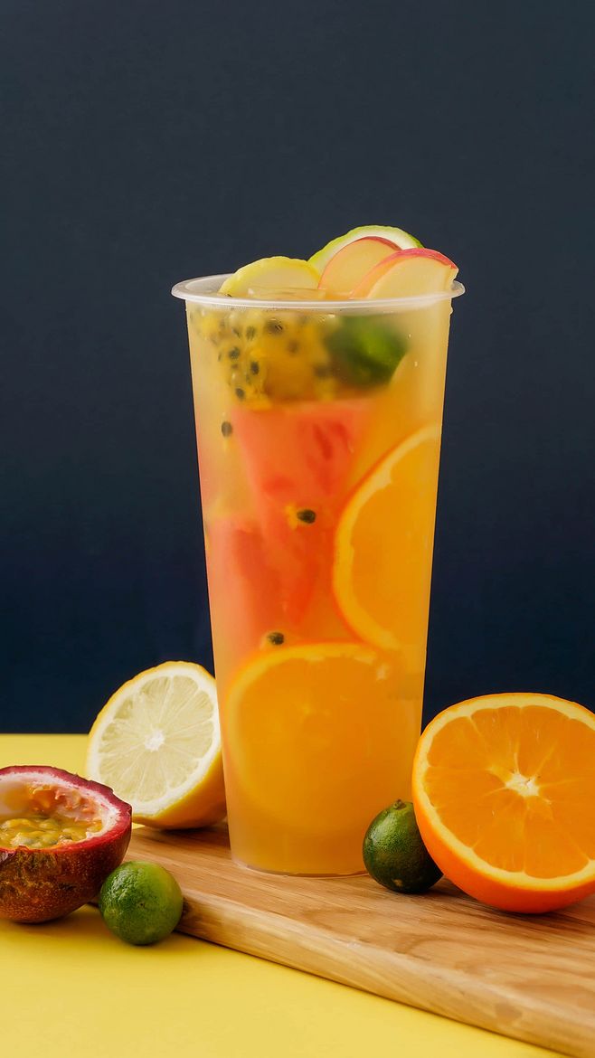 超级水果茶