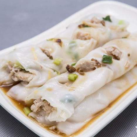 火腿瘦肉肠粉