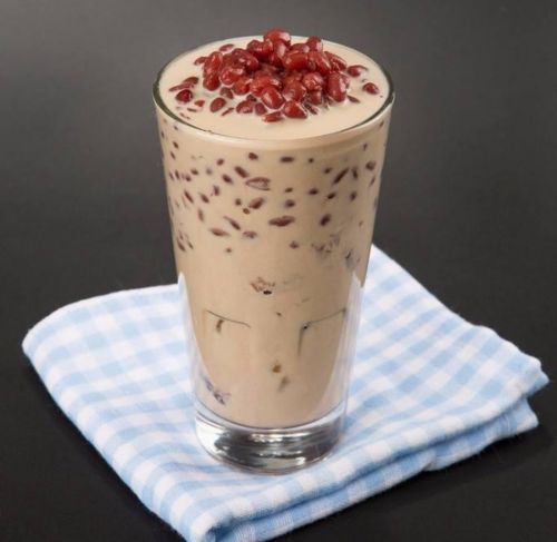 红豆奶茶