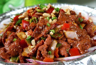 川香牛柳饭