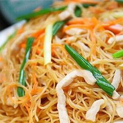 三丝炒粉