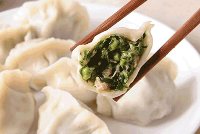 爽滑鲜肉冬菇韭王饺