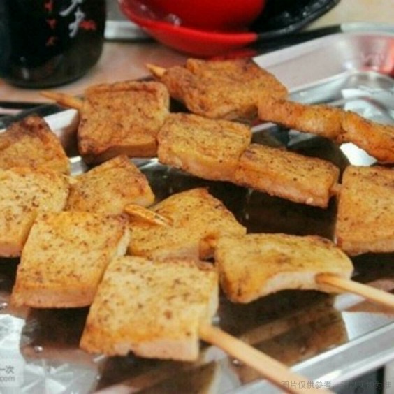 煎豆腐串