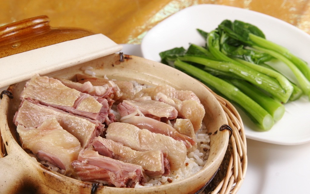 香芋腊鸭煲仔饭