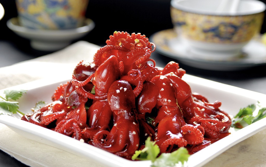 芝麻八爪鱼小吃