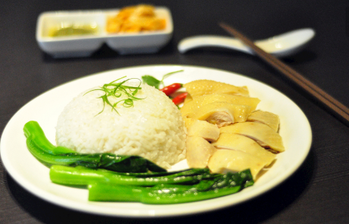 清远白切鸡饭~送足料靓汤