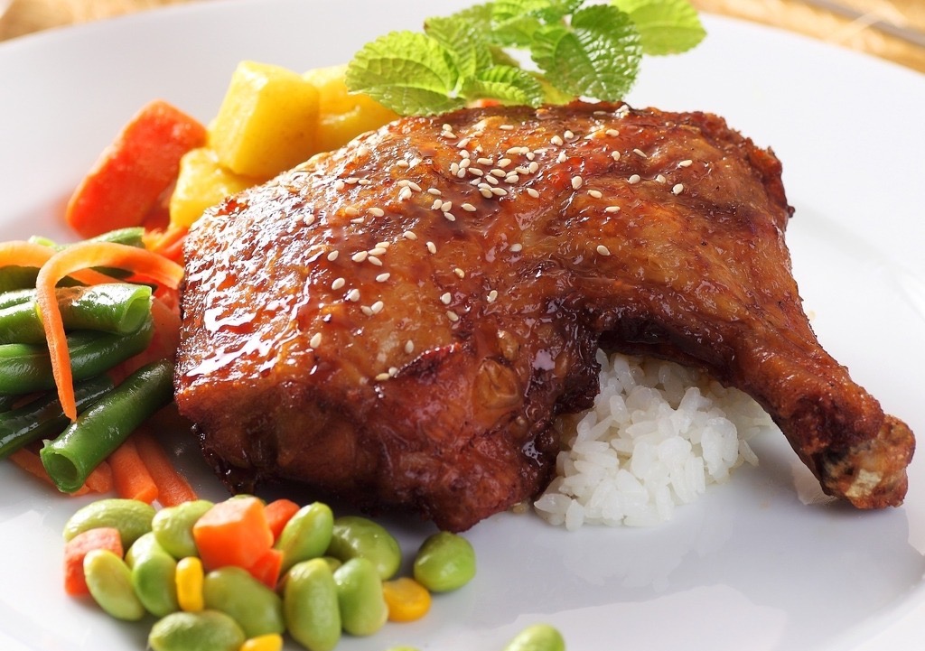 妙园烧鸭腿饭