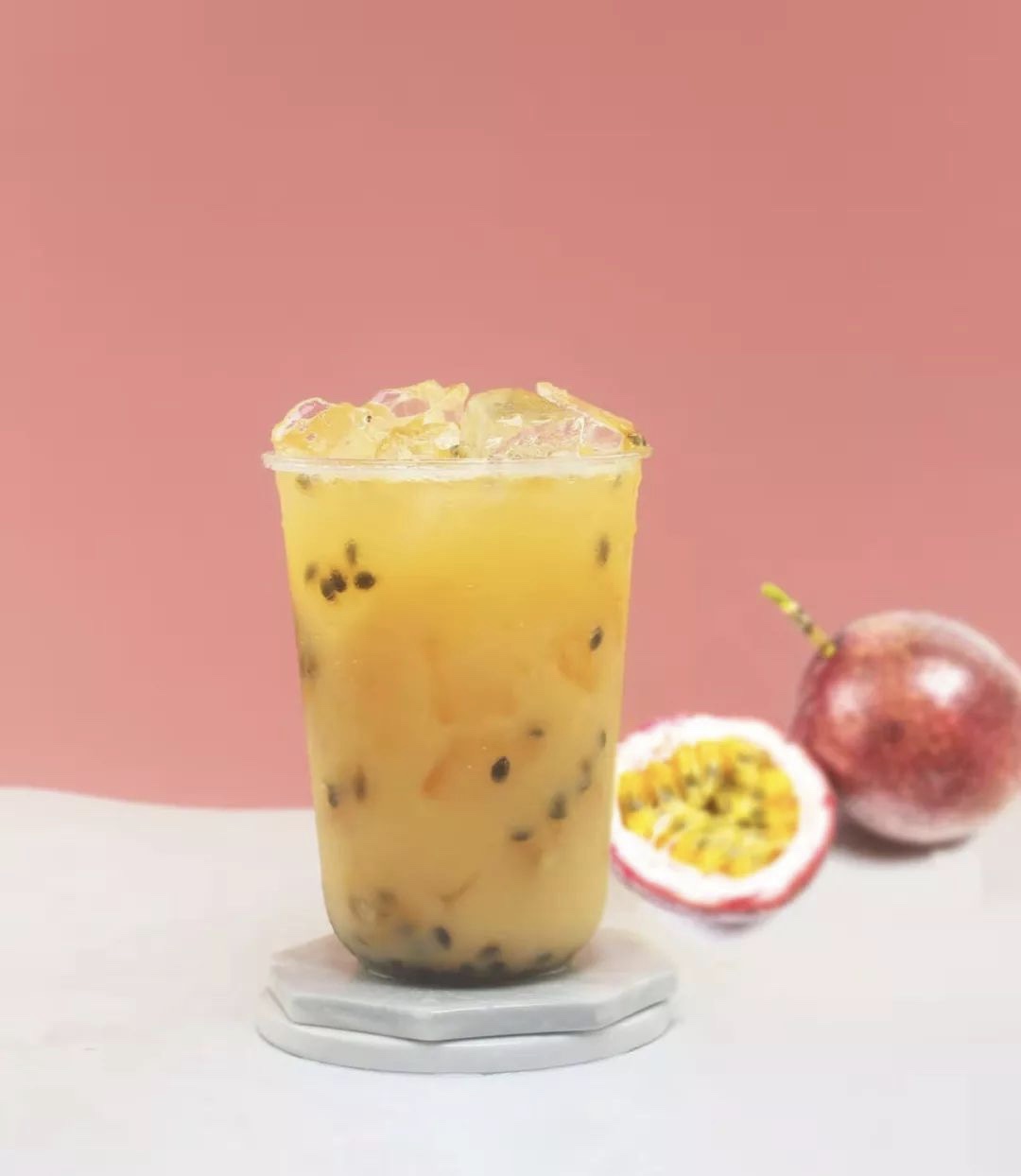 柠檬百香果益力多