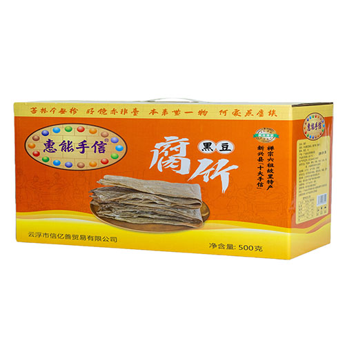 [惠能手信]禅斋黑豆腐竹500克