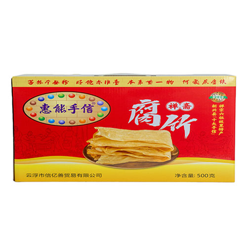 [惠能手信]禅斋黄豆腐竹500克
